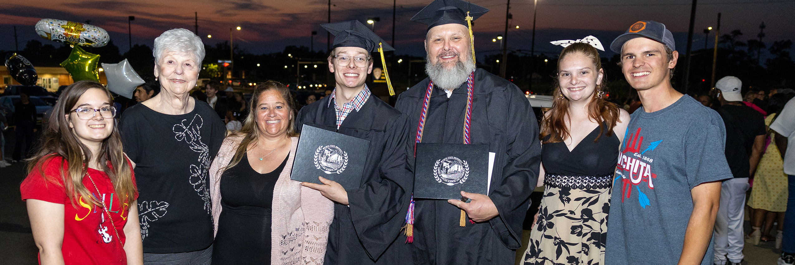 WSU Tech Graduates and Family