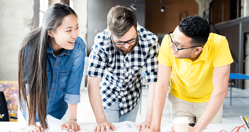 open-education-design-students-2 Open Education - WSU Tech Design Students Collaborating