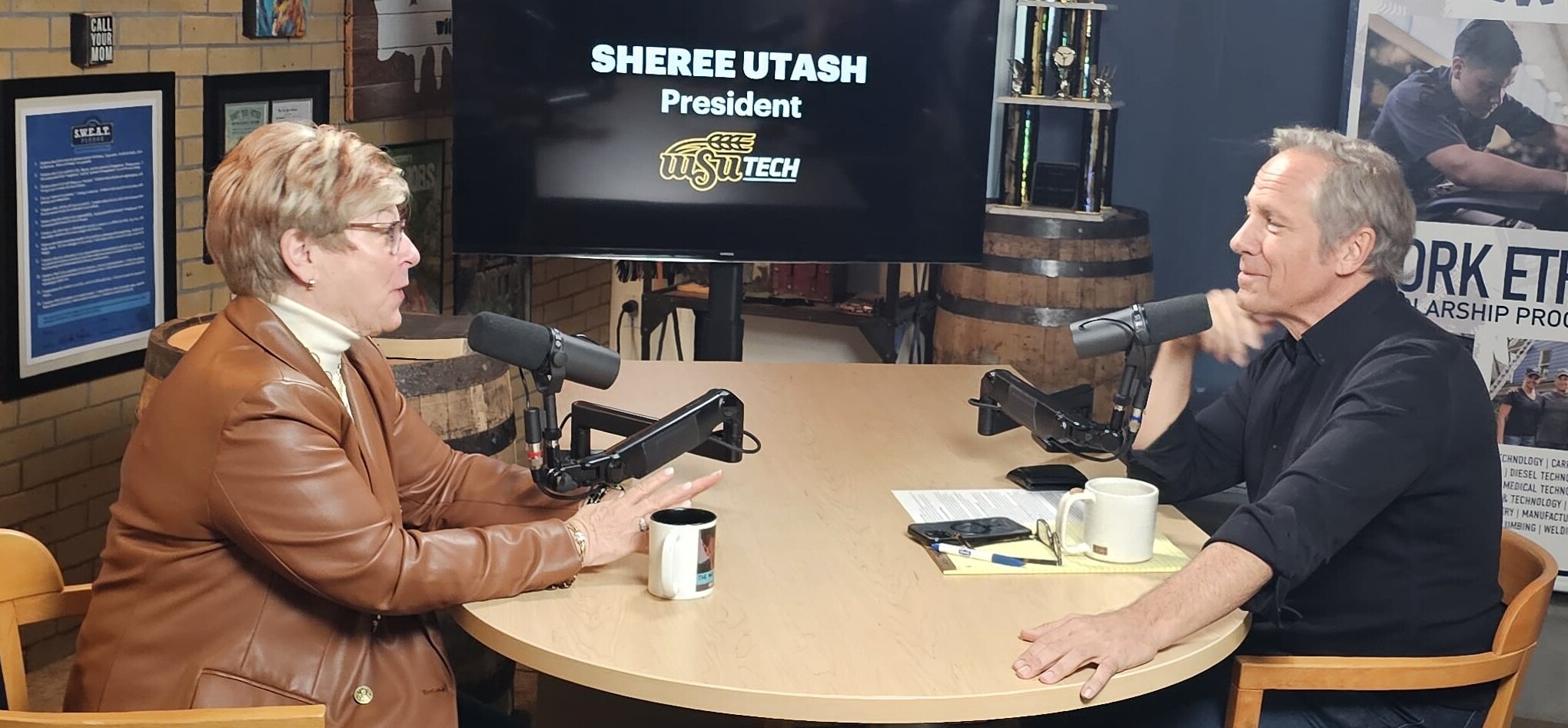 Dr. Sheree Utash on Mike Rowe Podcast 