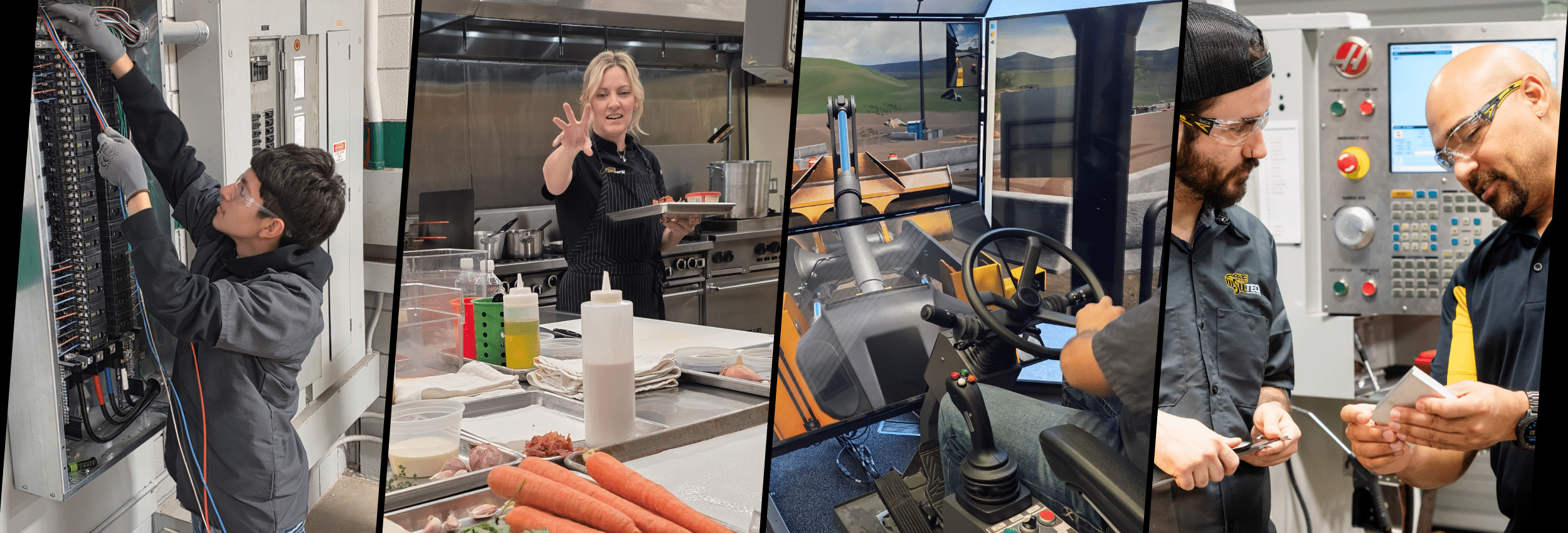 TWI-homepage-header-grid-imagery-11 Training & Workforce Innovation - Career Training hero image group of four images representing workforce training