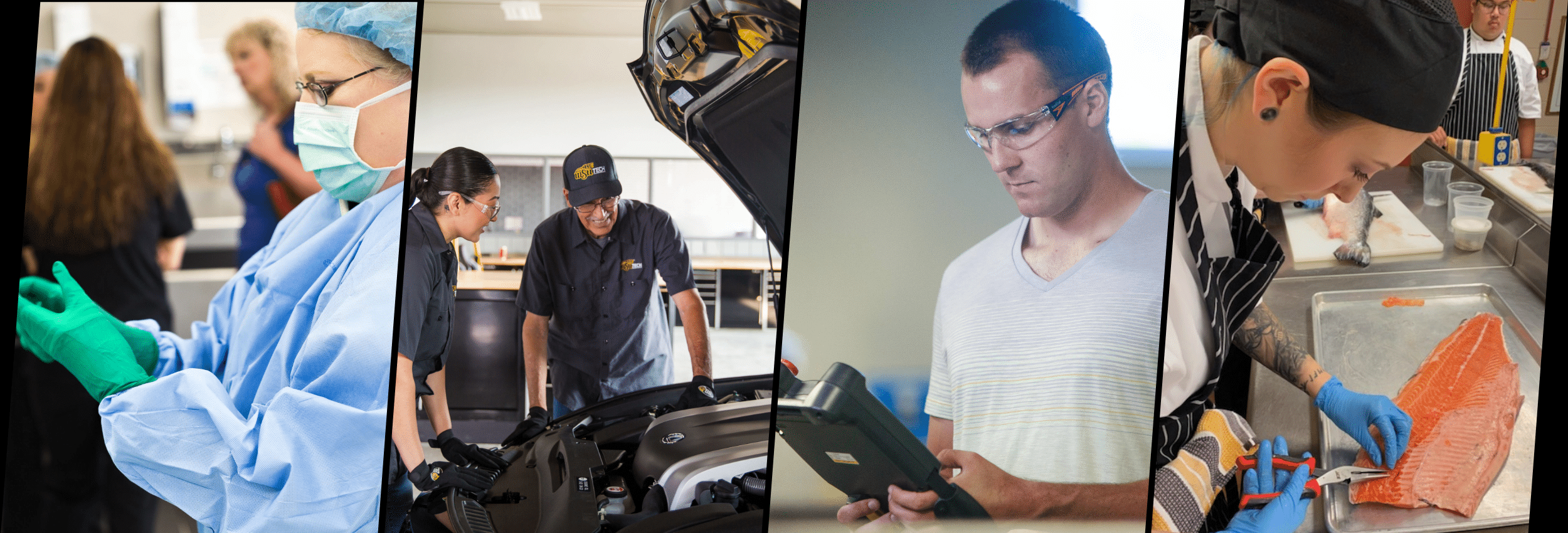TWI-division-header-imagery-1 Training & Workforce Innovation - Career Training hero image group of four images representing workforce training