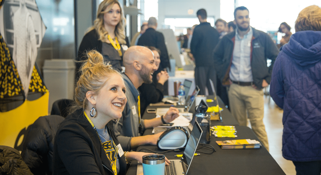 student-resources-hub-9 Students connect with staff and explore transfer opportunities through the Shocker Transfer Accelerator program.