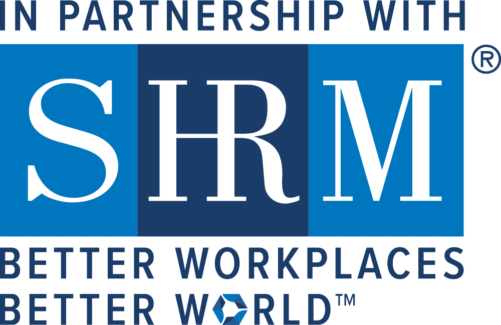 CPR-230520-Brand_In Partnership With Logo-Color-RGB SHRM Better Workplaces Better World logo with the text "In Partnership With."