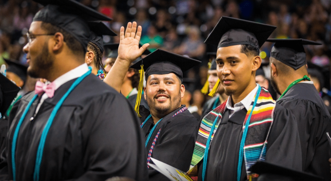alumni-student-resources-hub WSU Tech graduates gathered at a commencement ceremony.